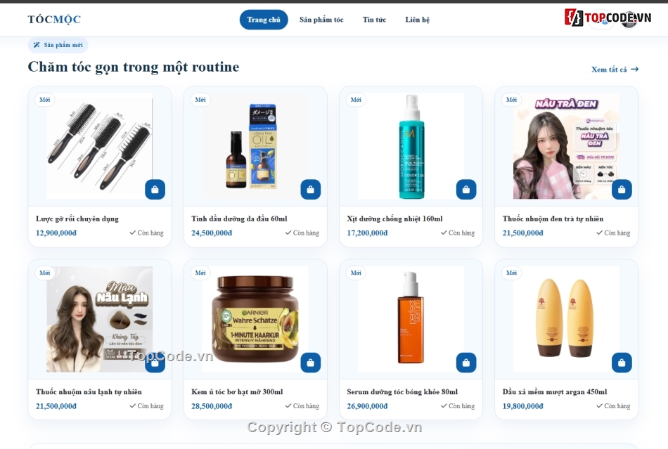 Web bán tem sản phẩm,web bán sản phẩm,website bán sản phẩm